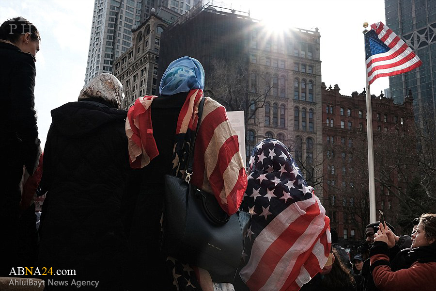 شهر هال نیویورک ,  محجبه شدن زنان غیرمسلمان آمریکا , محجبه شدن زنان غیرمسلمان آمریکا ,  روز جهانی حجاب در آمریکا