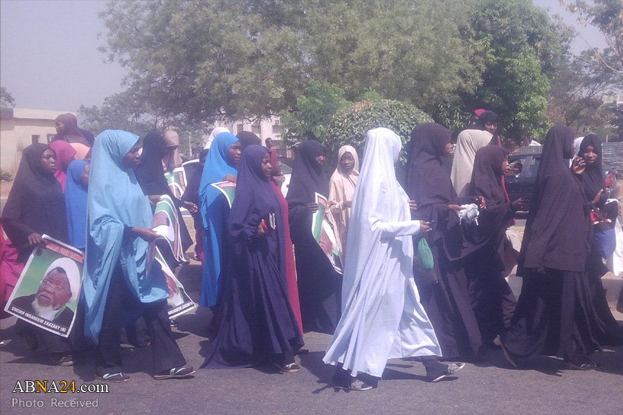 زنان نیجریه با برپایی راهپیمایی در پایتخت خواستار آزادی شیخ زکزکی شدند
