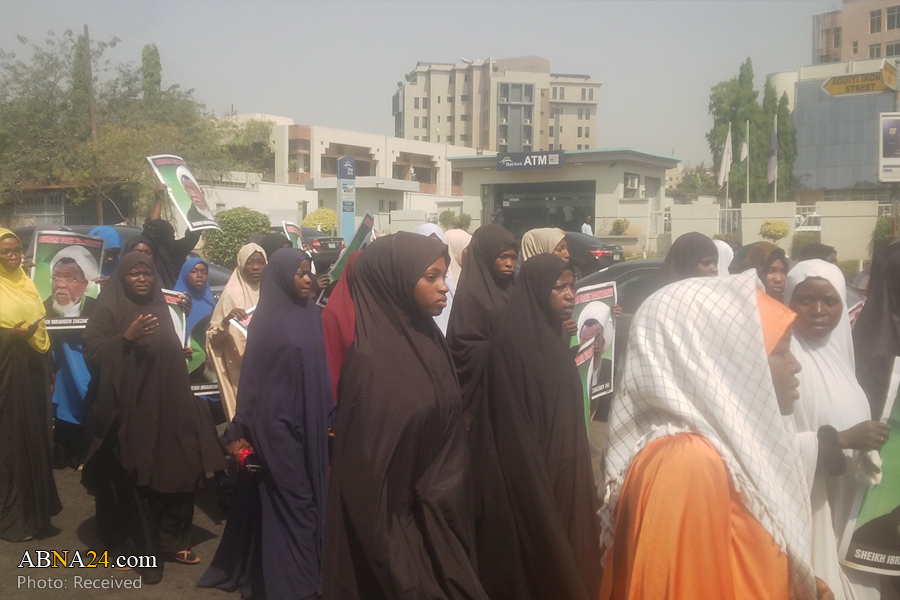 زنان نیجریه با برپایی راهپیمایی در پایتخت خواستار آزادی شیخ زکزکی شدند