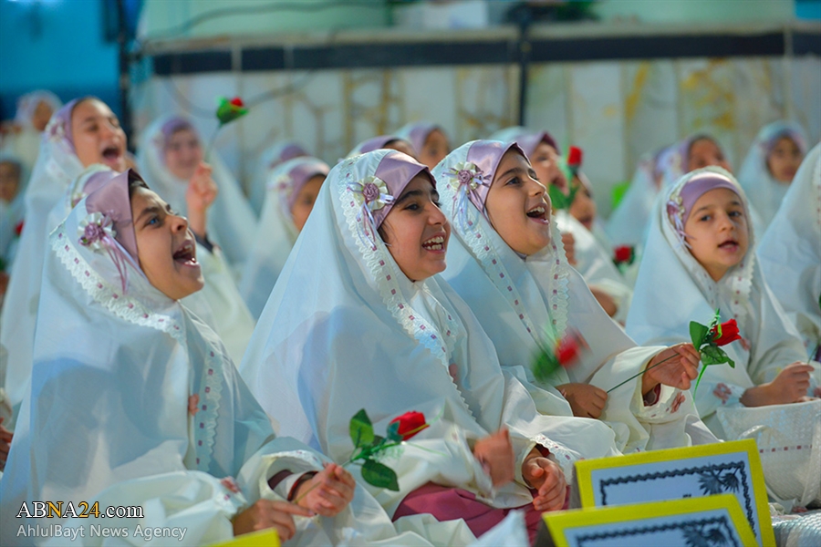 مراسم جشن تکلیف و عبادت دختران در حرم حضرت عبدالعظیم(ع)