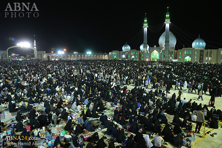 گزارش تصویری/ مراسم احیاء شب بیست و سوم ماه رمضان در مسجد جمکران
