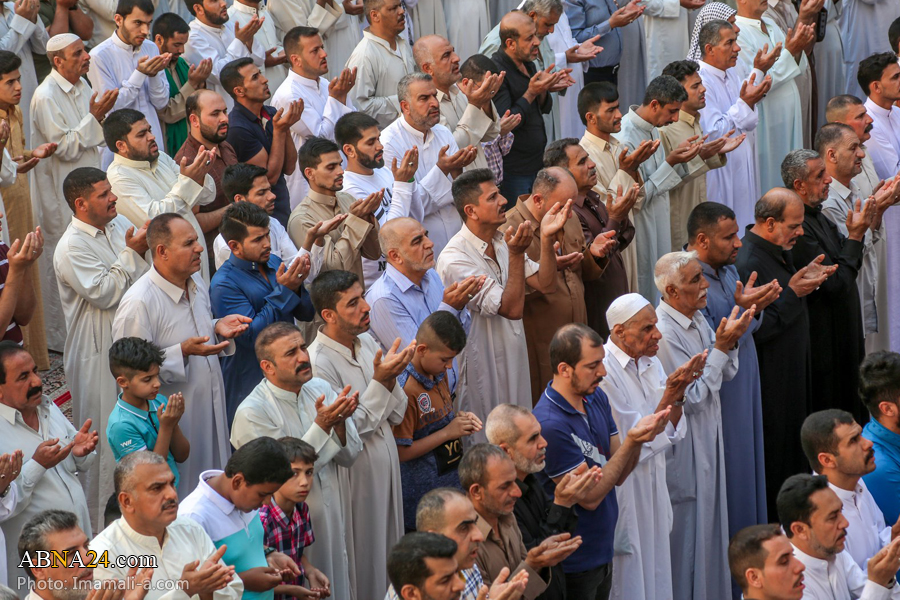 Photos: Eid Al-Fitr prayer held at Imam Ali Holy Shrine