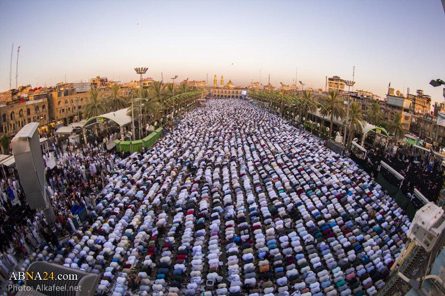 Photos: Eid Al-Fitr prayer held in Karbala, Iraq