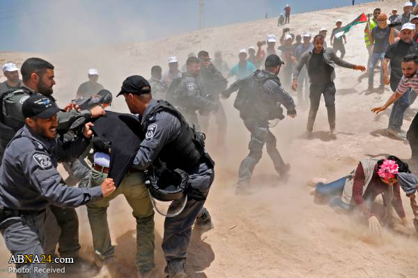 ضرب و شتم وحشیانه فلسطینی‌ها به دست نظامیان اسرائیلی