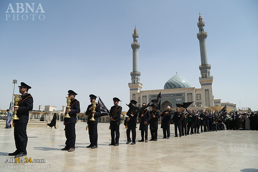 Photos: Mourning procession of Imam Jawad (AS) martyrdom by servants of Lady Fatima Masumah's shrine