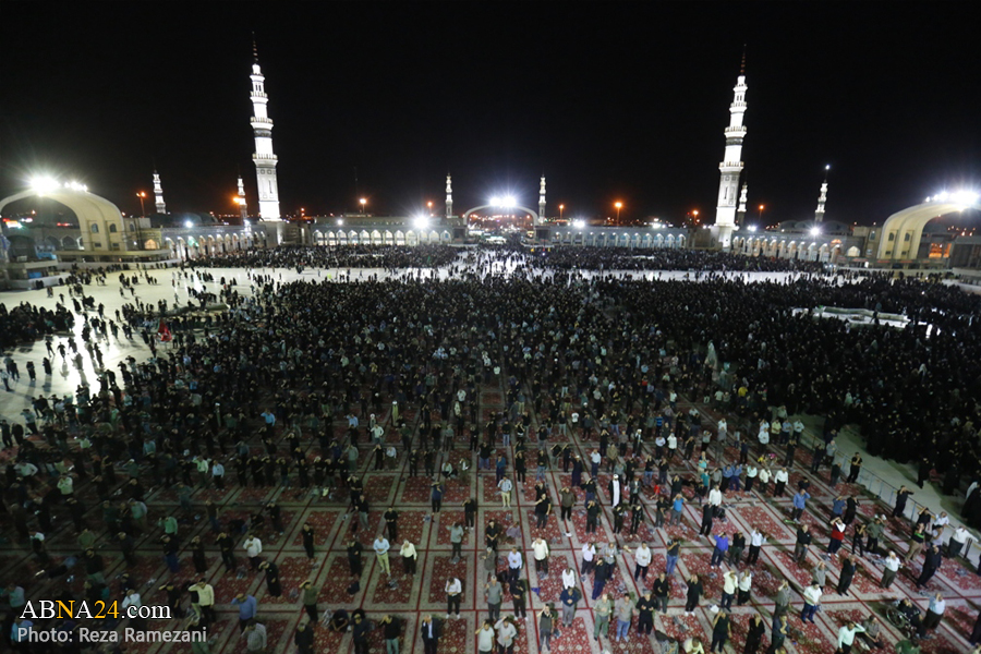 گزارش تصویری/ دومین شب عزاداری محرم در مسجد مقدس جمکران