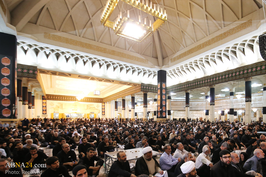 Muharram mourning ceremony held at Lady Fatima Masumah Holy Shrine