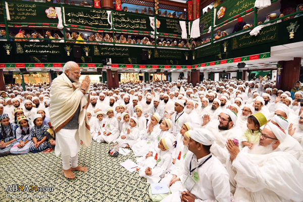 حضور نخست وزیر هند در مراسم عزای حسینی شیعیان