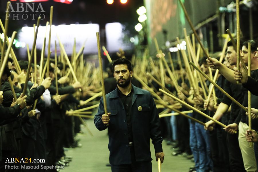 Ceremonia de luto Hussaini en Tabriz, Irán