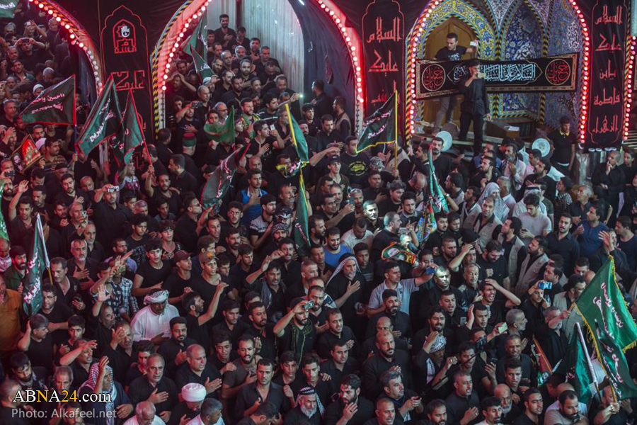 گزارش تصویری/ دسته عزاداری بزرگ «طویریج» در شهر کربلا 
