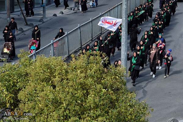 Muharram mourning ceremony in Halkali, Istanbul