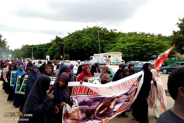 تظاهرات شیعیان نیجریه در حمایت از شیخ زکزکی
