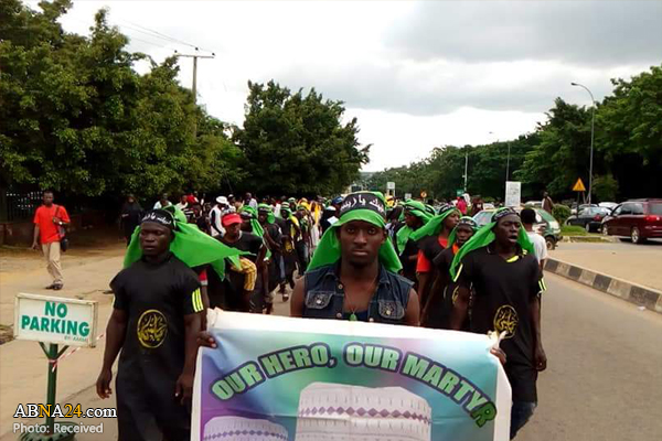 تظاهرات شیعیان نیجریه در حمایت از شیخ زکزکی