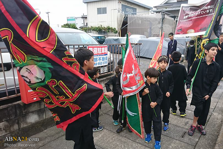گزارش تصویری/ مراسم عزاداری شیعیان در روز عاشورا در توکیو