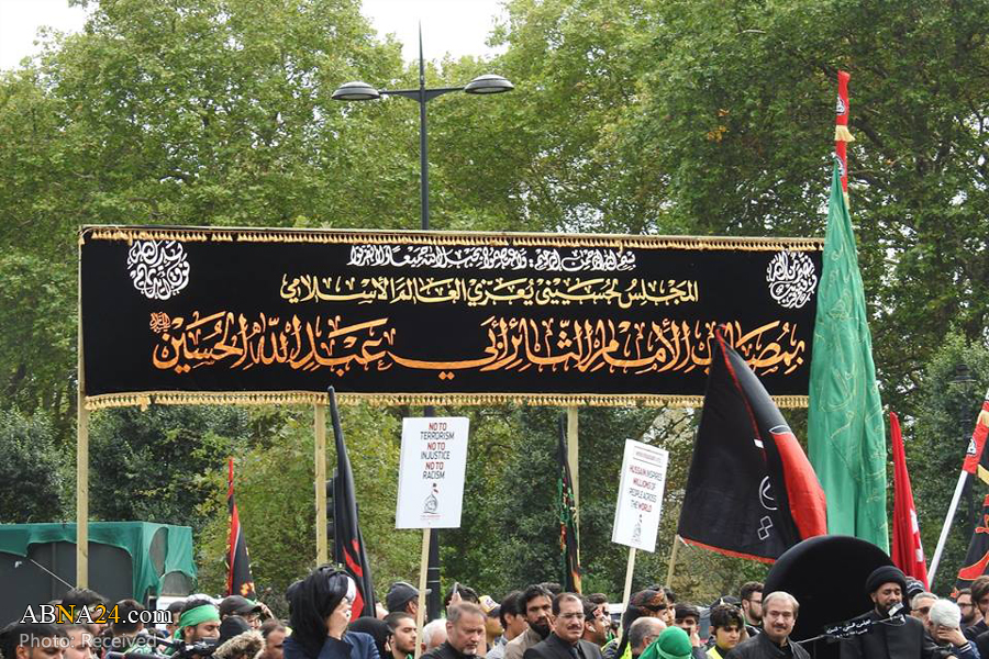 گزارش تصویری/ راهپیمایی عزاداران حسینی در خیابان‌های لندن 