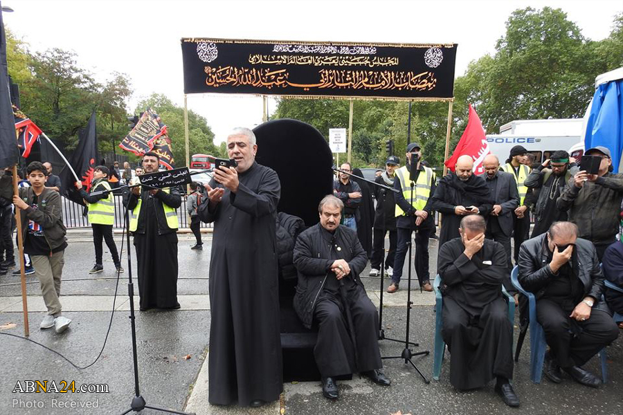گزارش تصویری/ راهپیمایی عزاداران حسینی در خیابان‌های لندن 