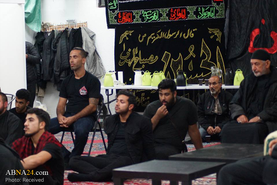 گزارش تصویری/ مراسم عزای حسینی در حسینیه اهل‌بیت(س) شهر \