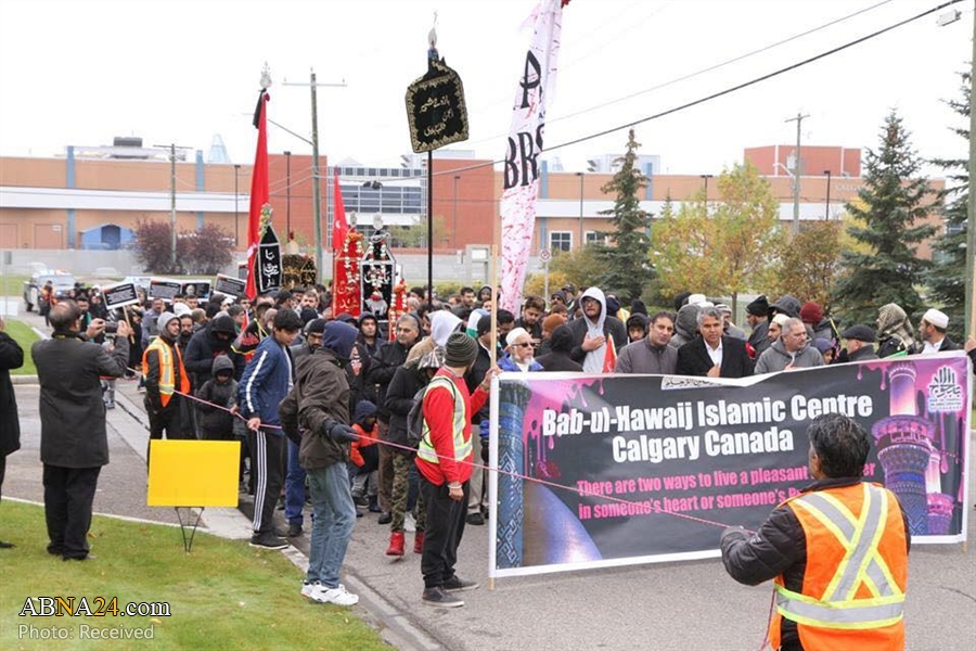 Photos: Imam Hussain (AS) mourning procession in Calgary, Canada