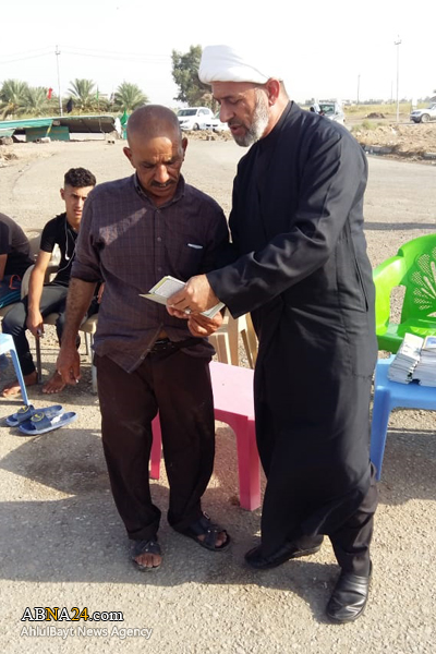 گزارش تصویری/ ایستگاه اربعینی مجمع جهانی اهل بیت(ع) در استان دیالی