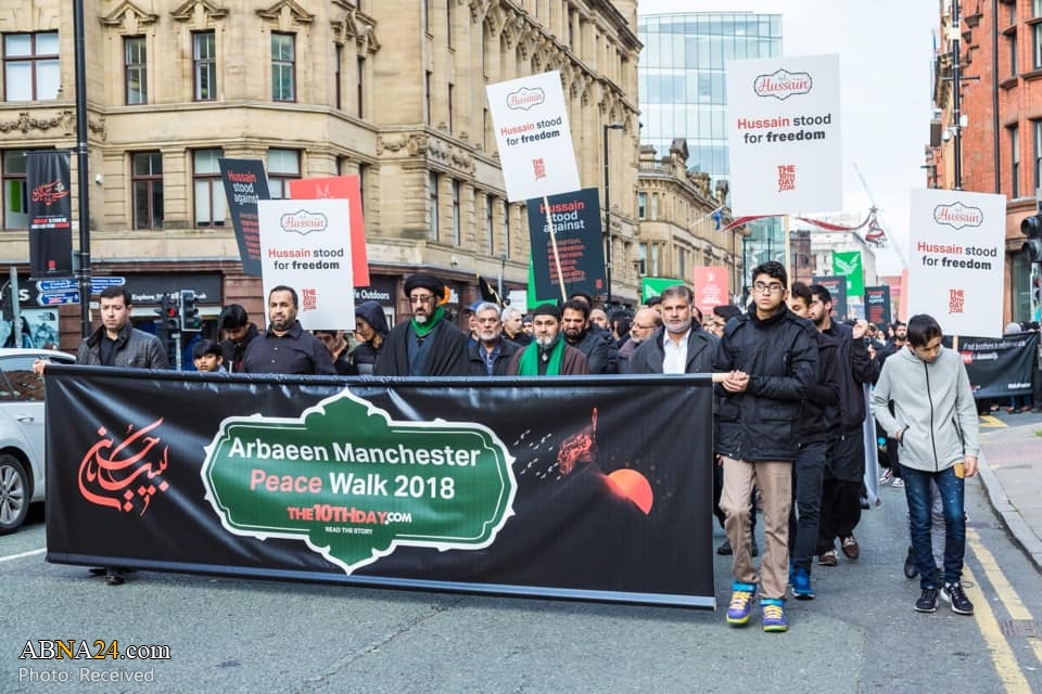 “En las calles de Manchester se ha conmemorado el Arba’in Hussainí”