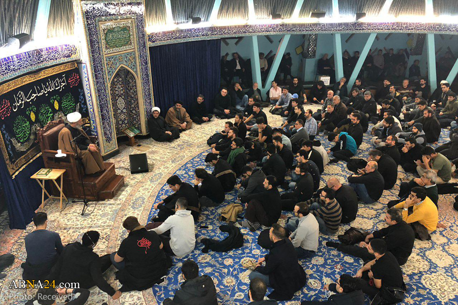 مراسم عزاداری روزهای پایانی ماه صفر در مرکز اسلامی هامبورگ 