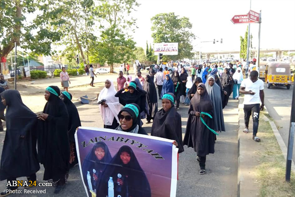 راهپیمایی هواداران شیخ زکزکی در پایتخت نیجریه