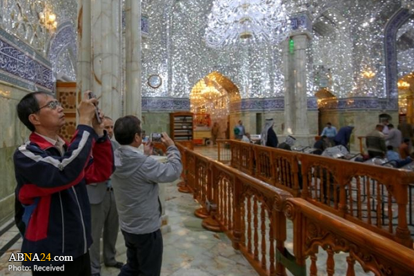 Photos: Thai tourists visit Imam Ali (AS) Holy Shrine
