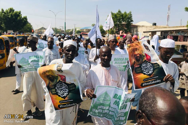 Photos: Nigerian Shiites rally on occasion of birth anniversary of Prophet Mohammad (pbuh)