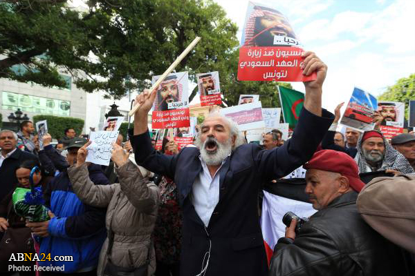 خروش تونسی‌ها علیه بن سلمان
