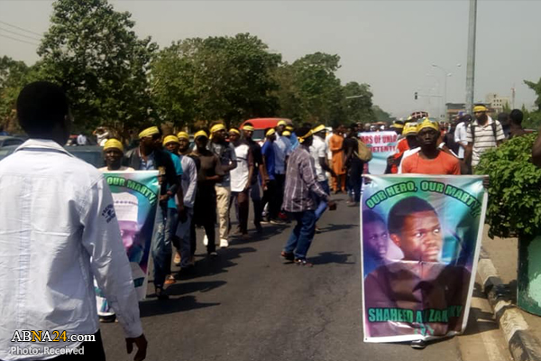راهپیمایی شیعیان نیجریه در سومین سالگرد فاجعه کشتار زاریا