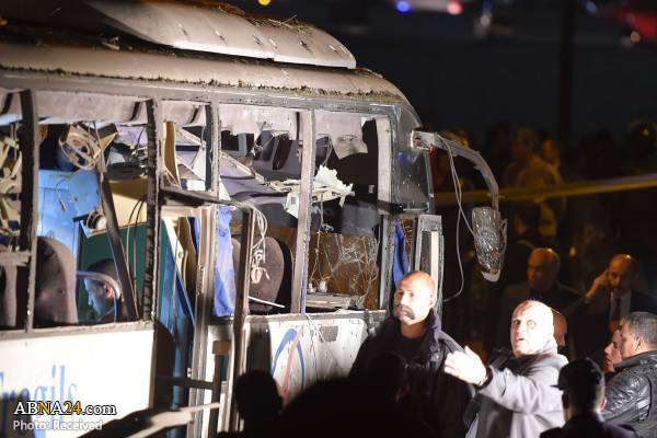 حمله تروریستی به اتوبوس گردشگران در مصر