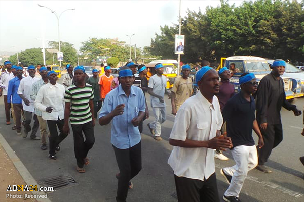 راهپیمایی شیعیان نیجریه در اعلام همبستگی با شیخ زکزکی