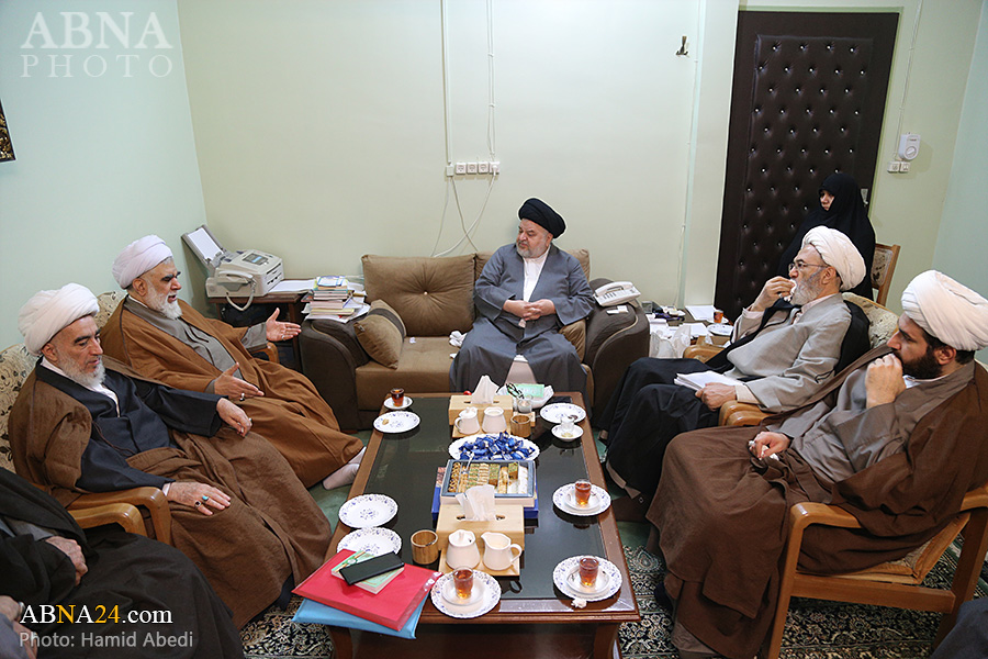 دیدار دبیرکل مجمع جهانی اهل بیت(ع) و نماینده آیت الله سیستانی در ایران