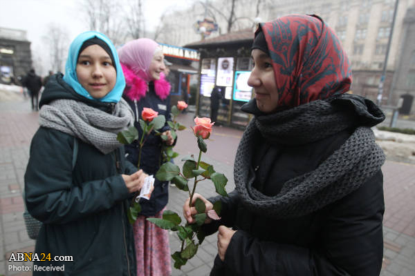 روز جهانی حجاب در پایتخت اوکراین