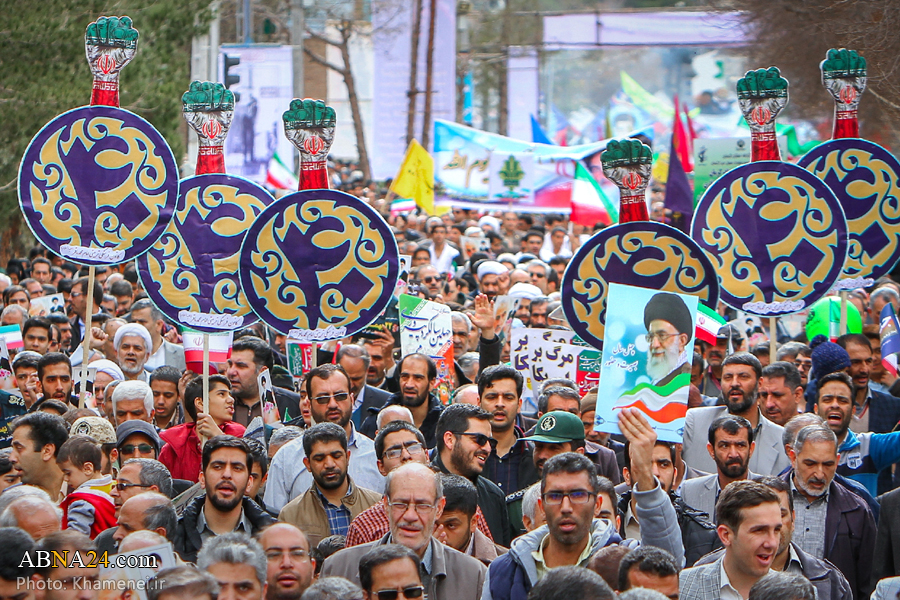گزارش تصویری/ تصاویر راهپیمایی با شکوه مردم در ۲۲ بهمن در سراسر کشور