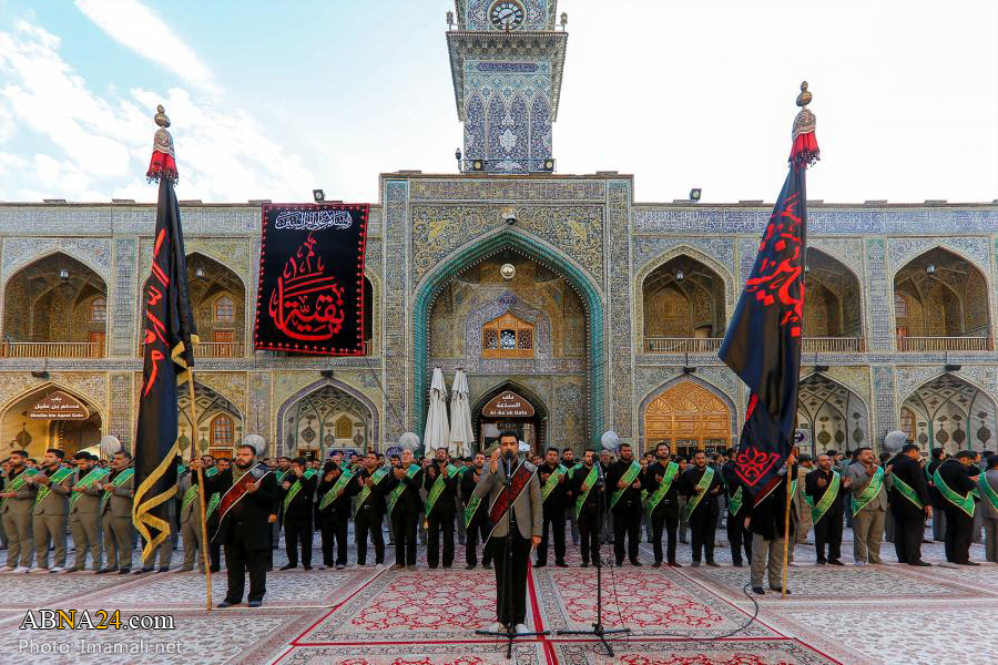 Photos: Employees of Imam Ali's Holy Shrine commemorate death anniversary of Hadhrat Umm al-Banin (SA)