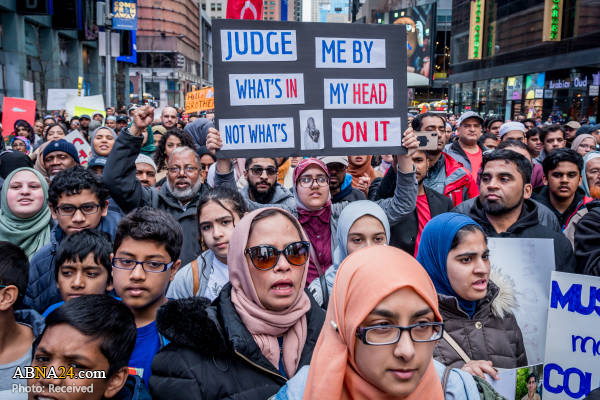 Photos: Protest against Islamophobia in New York