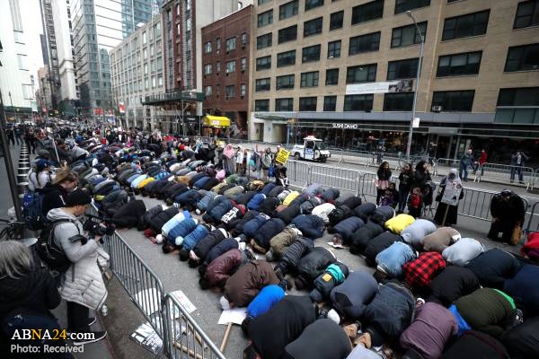 Photos: Protest against Islamophobia in New York