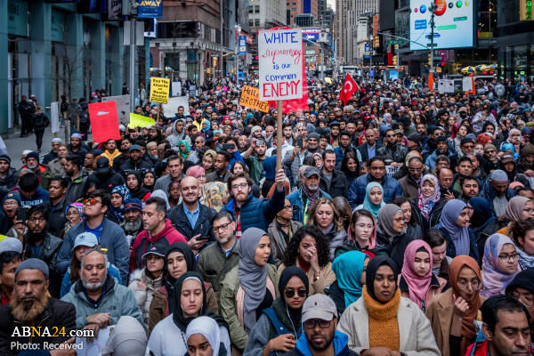 تظاهرات علیه اسلام هراسی در نیویورک