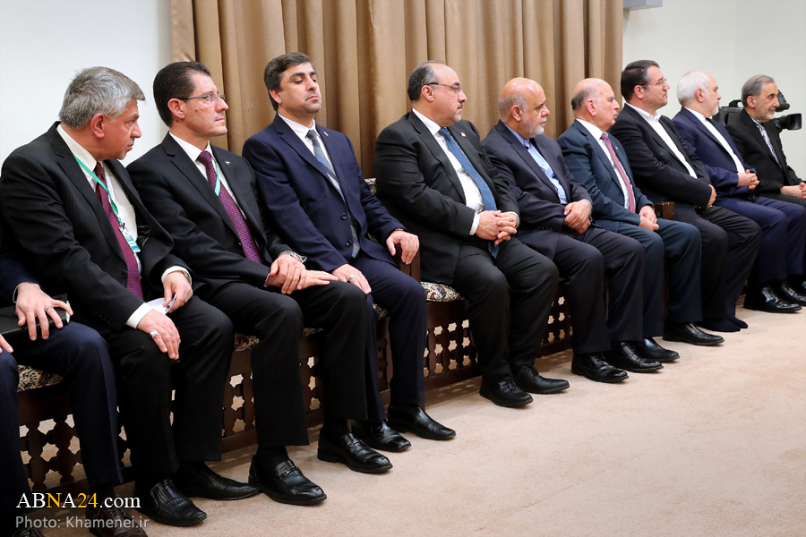 عکس خبری/ دیدار نخست وزیر عراق با رهبر معظم انقلاب اسلامی