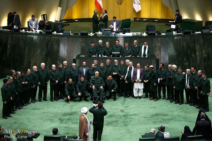 گزارش تصویری/ روز باشکوه مجلس شورای اسلامی با لباس پاسداران ایران زمین