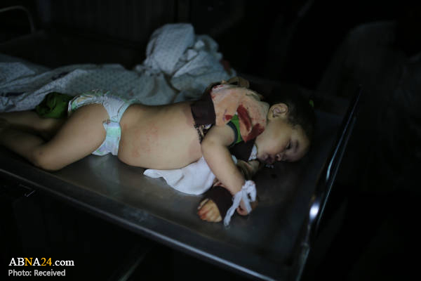 شهادت دختربچه فلسطینی در حمله جنگنده های اسرائیلی