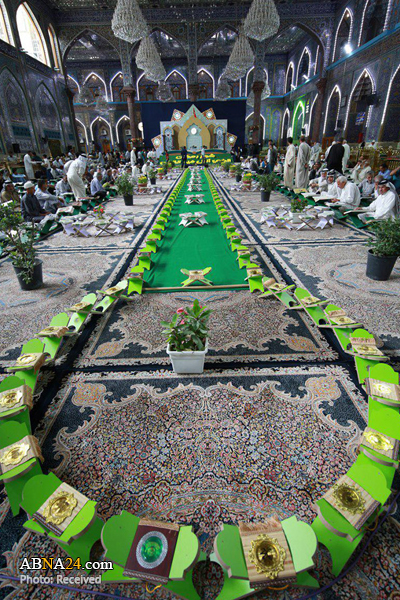 عکس خبری/ محفل قرآنی به مناسبت ماه رمضان در حرم امام حسین(ع)