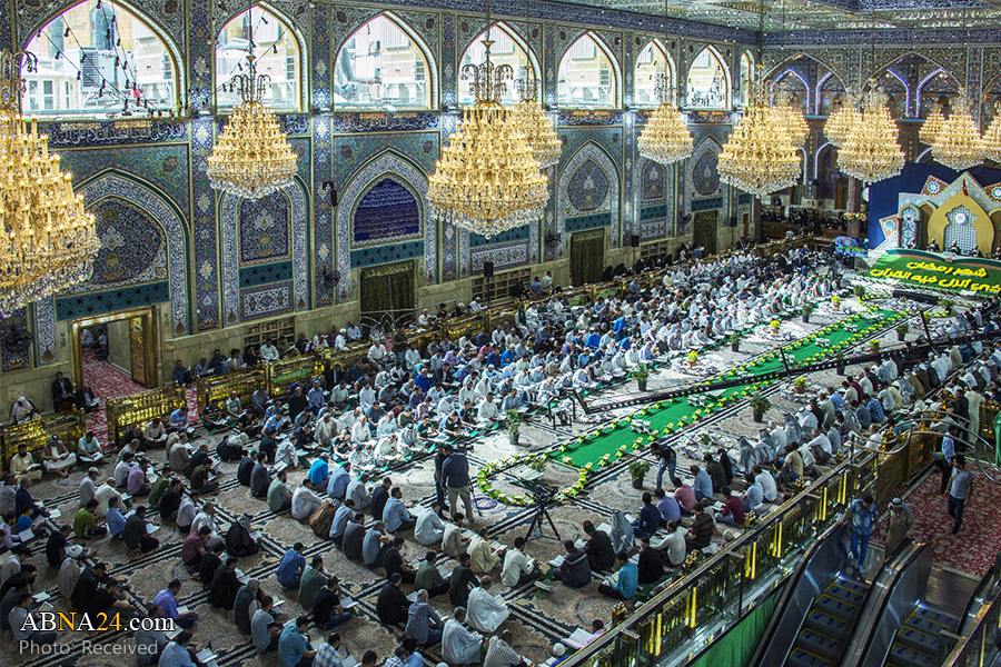 عکس خبری/ محفل قرآنی به مناسبت ماه رمضان در حرم امام حسین(ع)