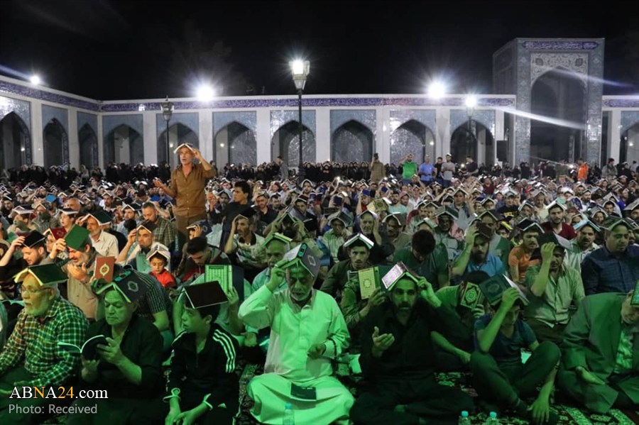 گزارش تصویری/ مراسم احیاء شب ۲۳ ماه رمضان در حرم حضرت زینب(س)