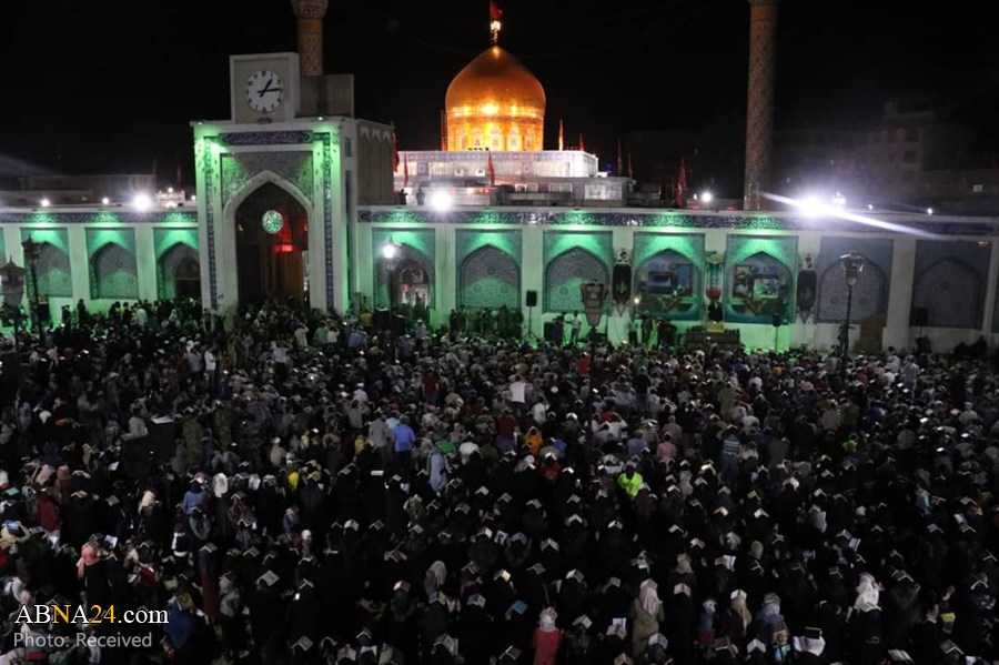 گزارش تصویری/ مراسم احیاء شب ۲۳ ماه رمضان در حرم حضرت زینب(س)