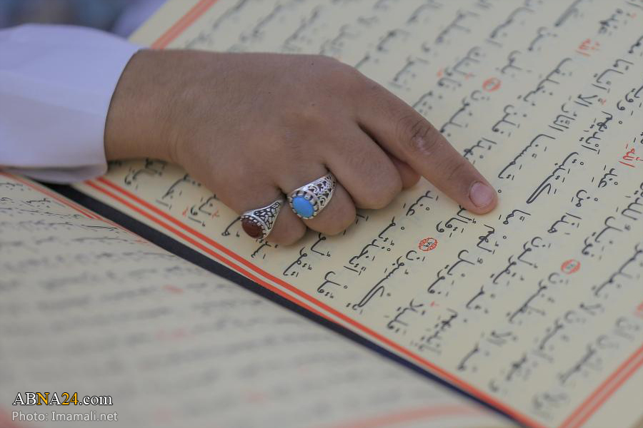 گزارش تصویری/ حال و هوای حرم امام علی(ع) در ماه مبارک رمضان 