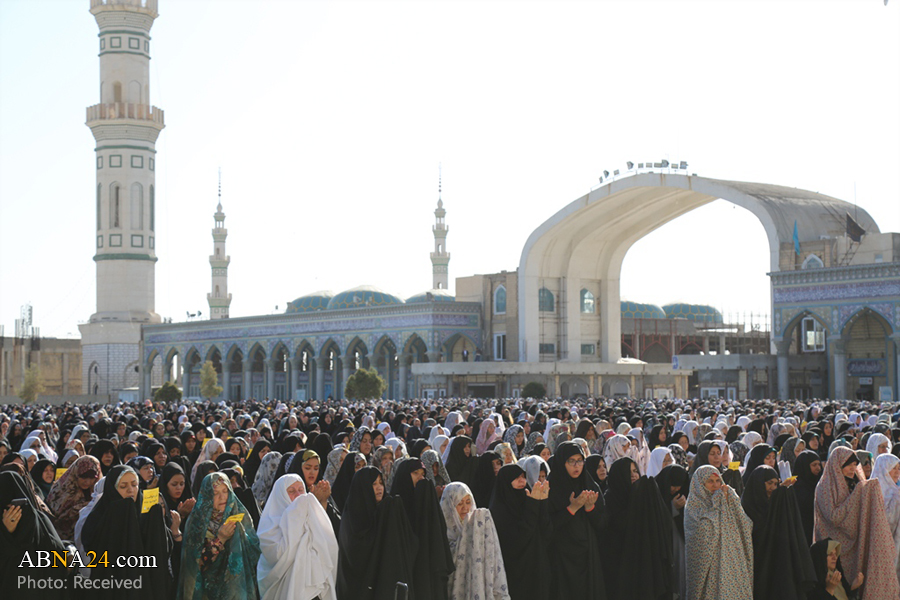 گزارش تصویری/ نماز عید سعید فطر در مسجد مقدس جمکران 