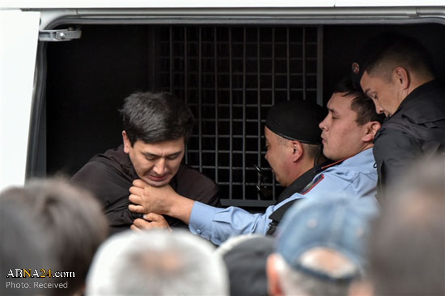 تظاهرات مخالفان برگزاری انتخابات ریاست جمهوری قزاقستان