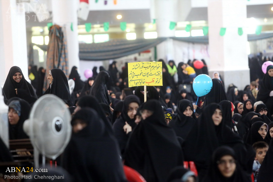 گزارش تصویری/ اجتماع و راهپیمایی بزرگ حامیان عفاف و حجاب در قم 